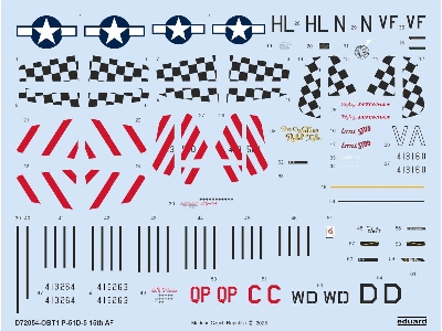 P-51D-5 "15th AF" 1/72 - EDUARD - image 1