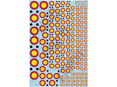 Belgian Roundels With External Blue Circle (Post 1945) (A5) - image 1