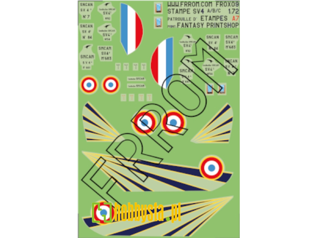 Stampe Sv4 Etampes (A7) - image 1 Stampe Sv4 Etampes (A7) - image 1