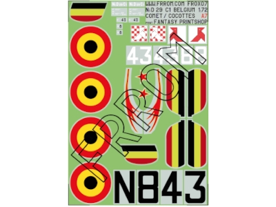 Nieuport 29 Belgium (A7) - image 1