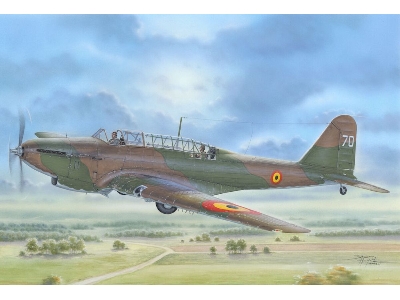 Fairey Battle Mk.I 'in Belgium' - image 1