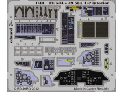 C-2 interior S. A. 1/48 - Kinetic - - image 1