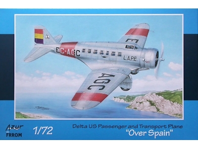 Northrop Delta Over Spain - image 1