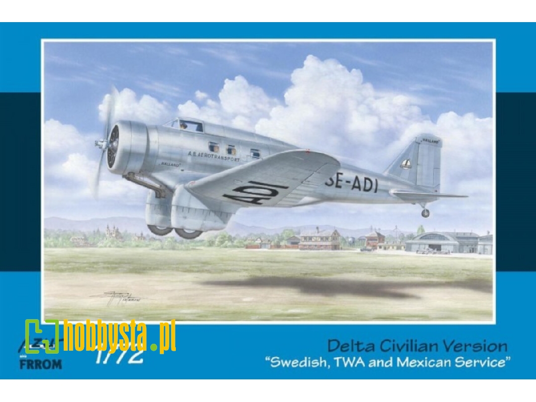 Delta Civilian Version "swedish, Twa And Mexican Service" - image 1 Delta Civilian Version "swedish, Twa And Mexican Service" - image 1