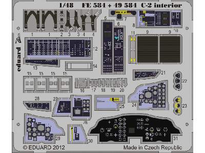 C-2 interior S. A. 1/48 - Kinetic - image 2