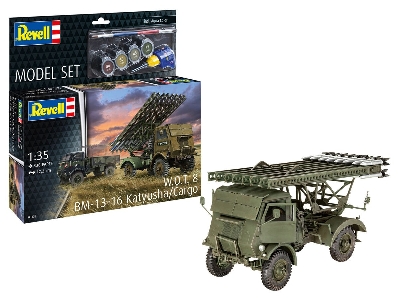 W.O.T. 8 Bm-13-16 Katyusha/Cargo - Model Set - image 1