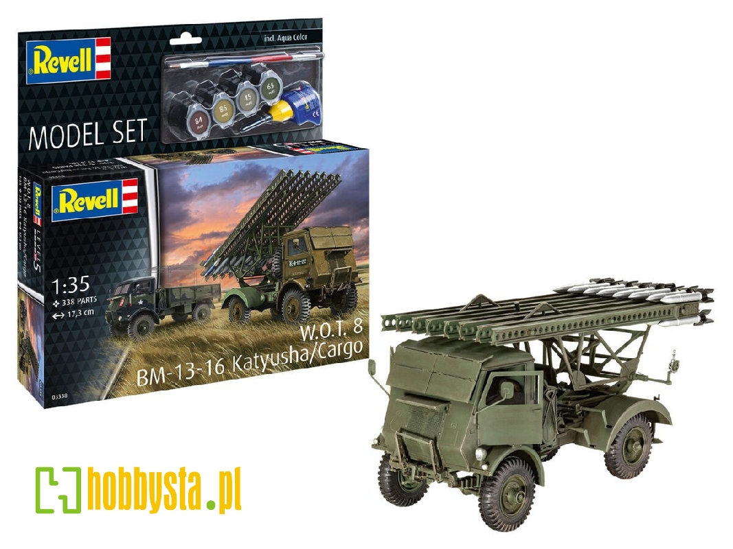 W.O.T. 8 Bm-13-16 Katyusha/Cargo - Model Set - image 1 W.O.T. 8 Bm-13-16 Katyusha/Cargo - Model Set - image 1