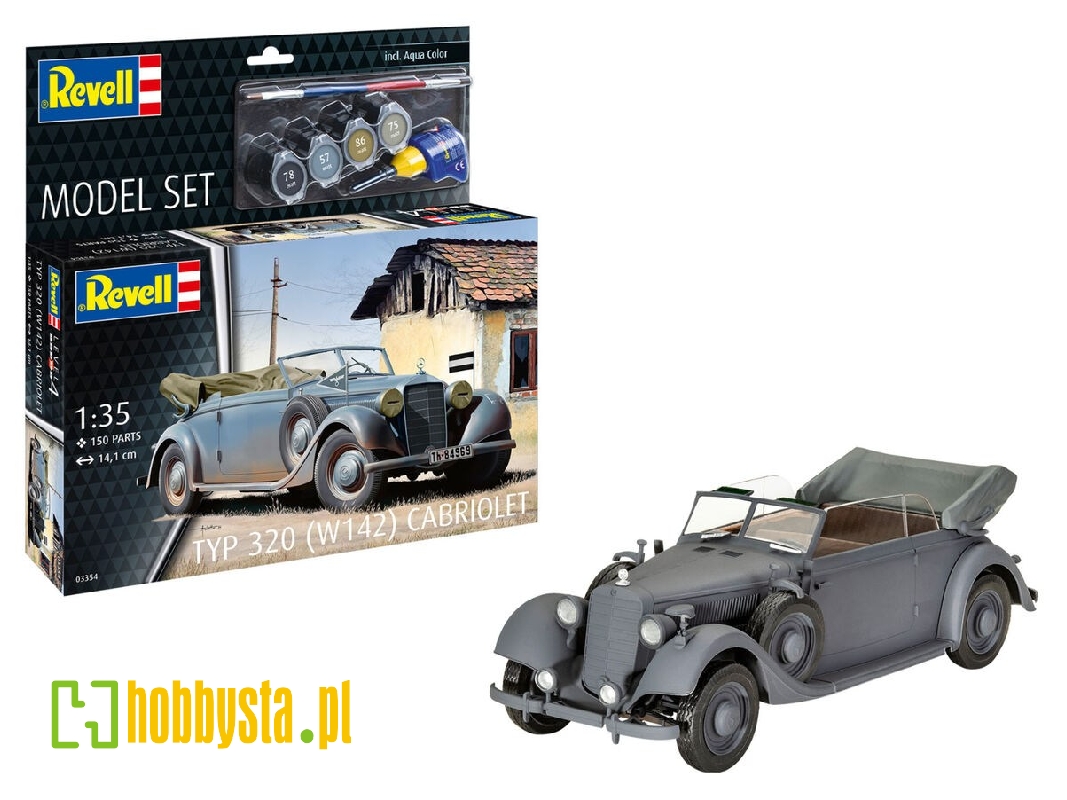Typ 320 (W142) Cabriolet - Model Set - image 1 Typ 320 (W142) Cabriolet - Model Set - image 1