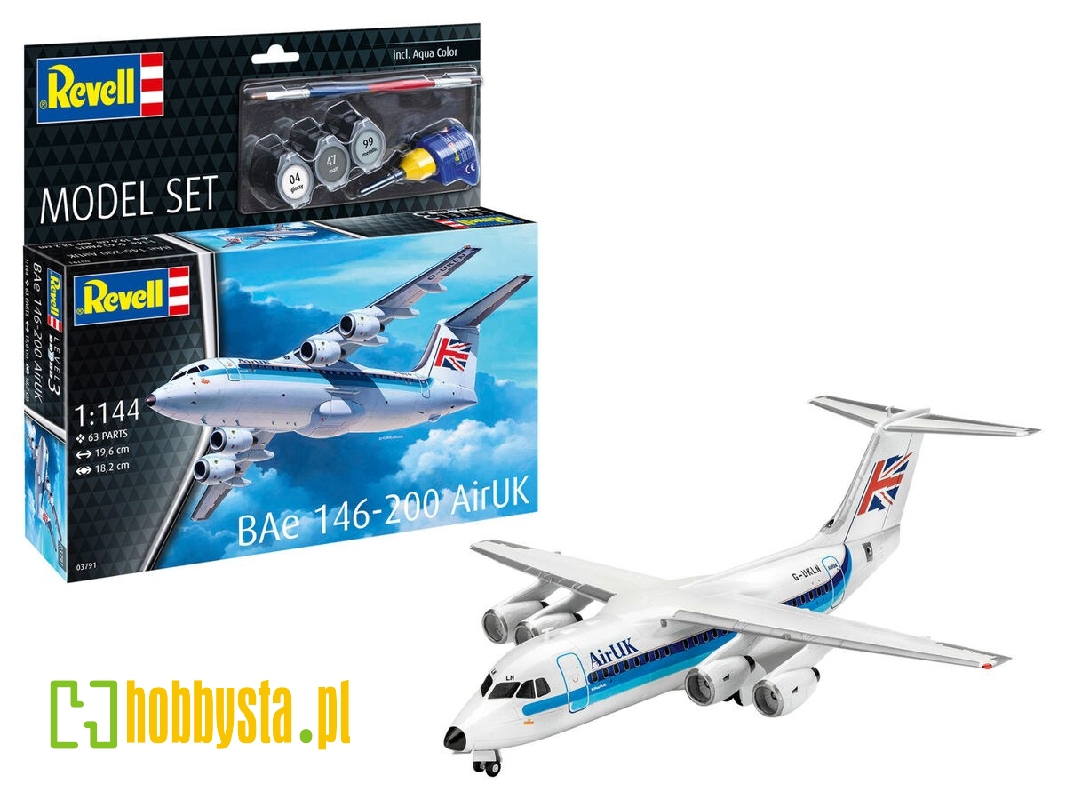 Bae 146-200 (Rj85) Airuk Model Set - image 1 Bae 146-200 (Rj85) Airuk Model Set - image 1