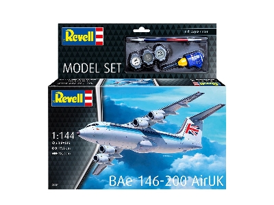 Bae 146-200 (Rj85) Airuk Model Set - image 11