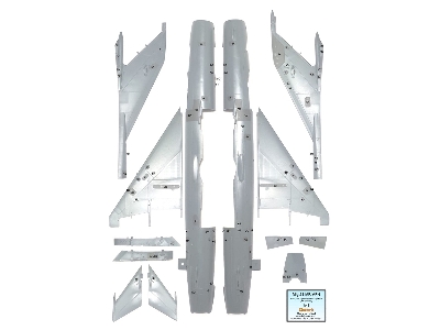 Mig-21 Mf / Mfn - Masks For Panels (For Eduard Kits) - image 2