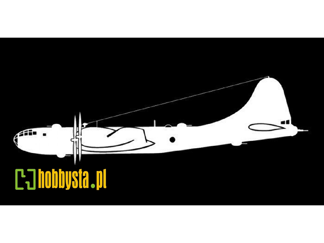 Sticker B-29 (21cm White) - image 1