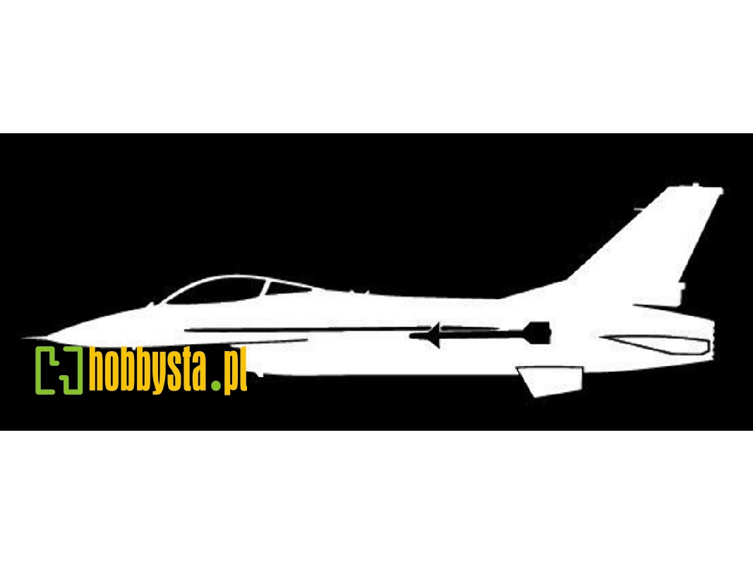 Sticker F-16 (15cm White) - image 1 Sticker F-16 (15cm White) - image 1