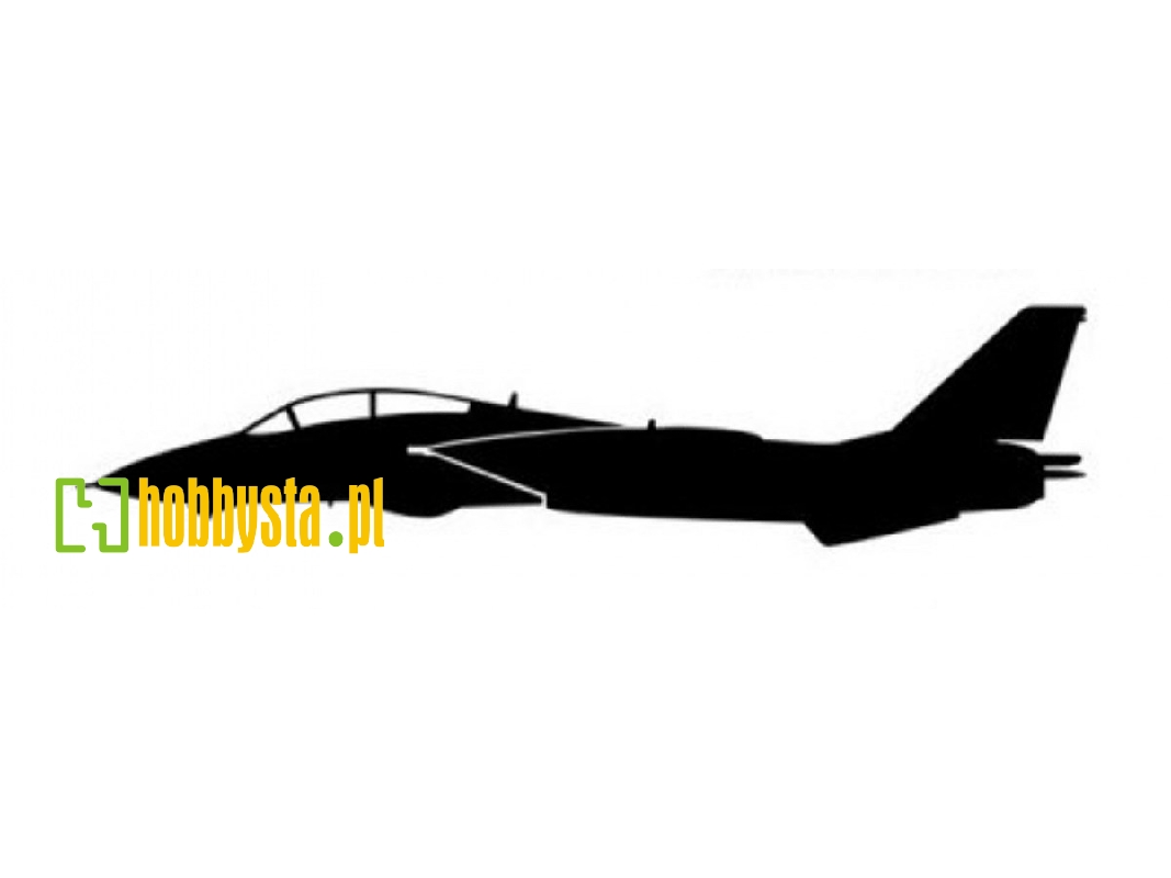 Sticker F-14 Tomcat (15cm Black) - image 1 Sticker F-14 Tomcat (15cm Black) - image 1