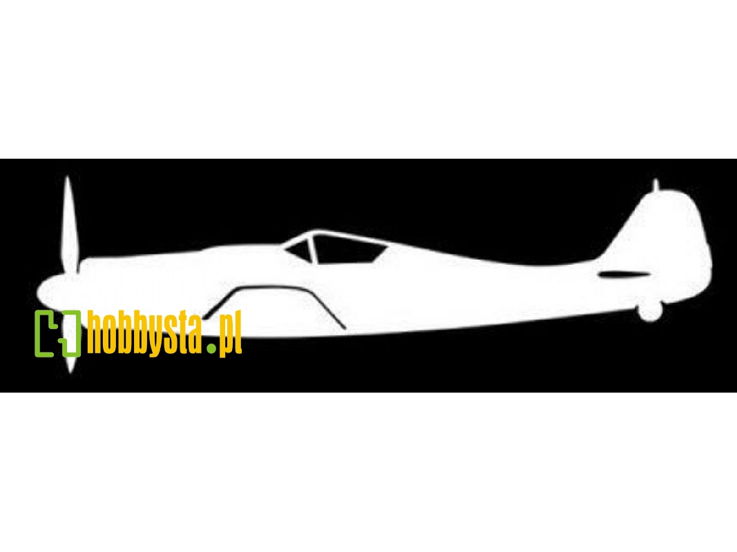 Sticker Fw 190 D (15cm White) - image 1 Sticker Fw 190 D (15cm White) - image 1