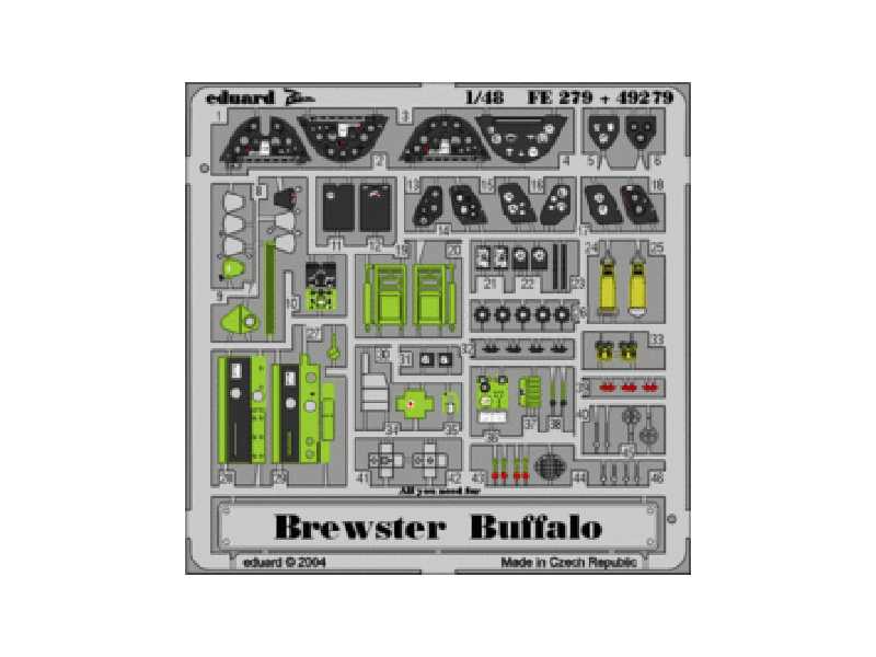 Brewster Buffalo 1/48 - Tamiya - - image 1