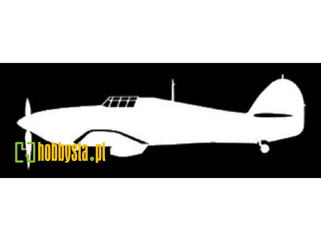 Sticker Hawker Hurricane (15cm White) - image 1 Sticker Hawker Hurricane (15cm White) - image 1