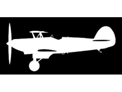 Sticker Avia B-534 (15cm White) - image 1