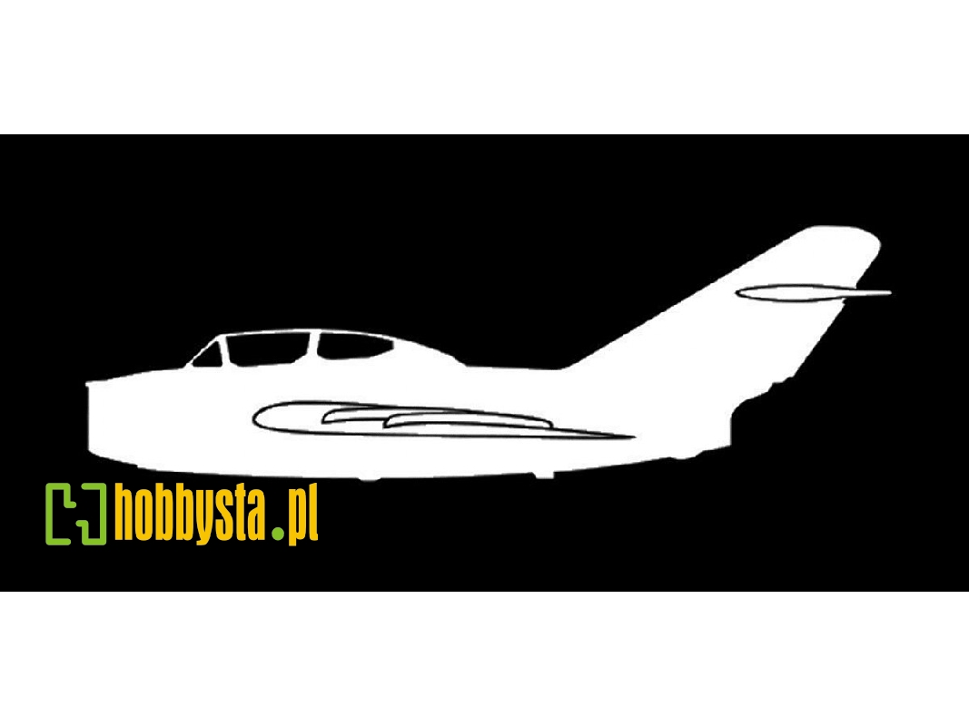 Sticker Mig-15 Uti (15cm White) - image 1 Sticker Mig-15 Uti (15cm White) - image 1