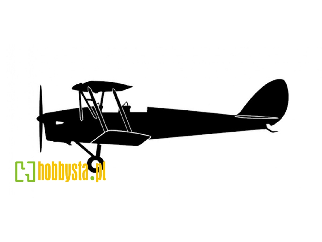 Sticker Tiger Moth (15cm Black) - image 1 Sticker Tiger Moth (15cm Black) - image 1