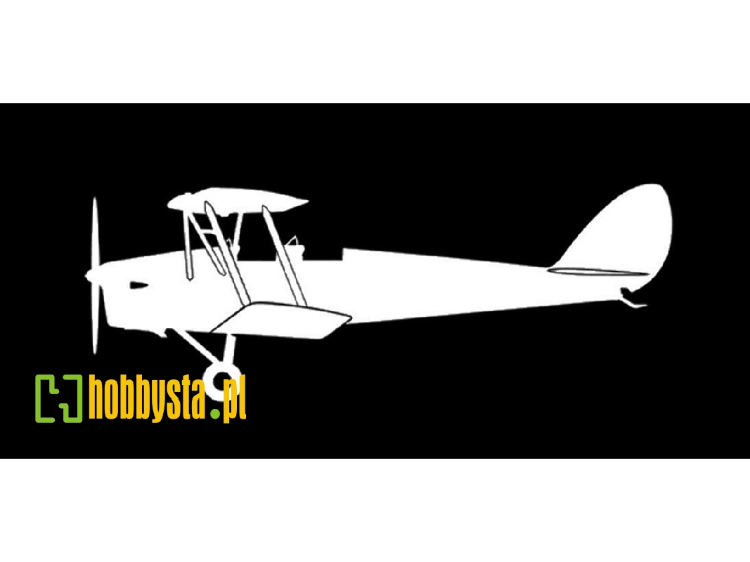 Sticker Tiger Moth (15cm White) - image 1 Sticker Tiger Moth (15cm White) - image 1