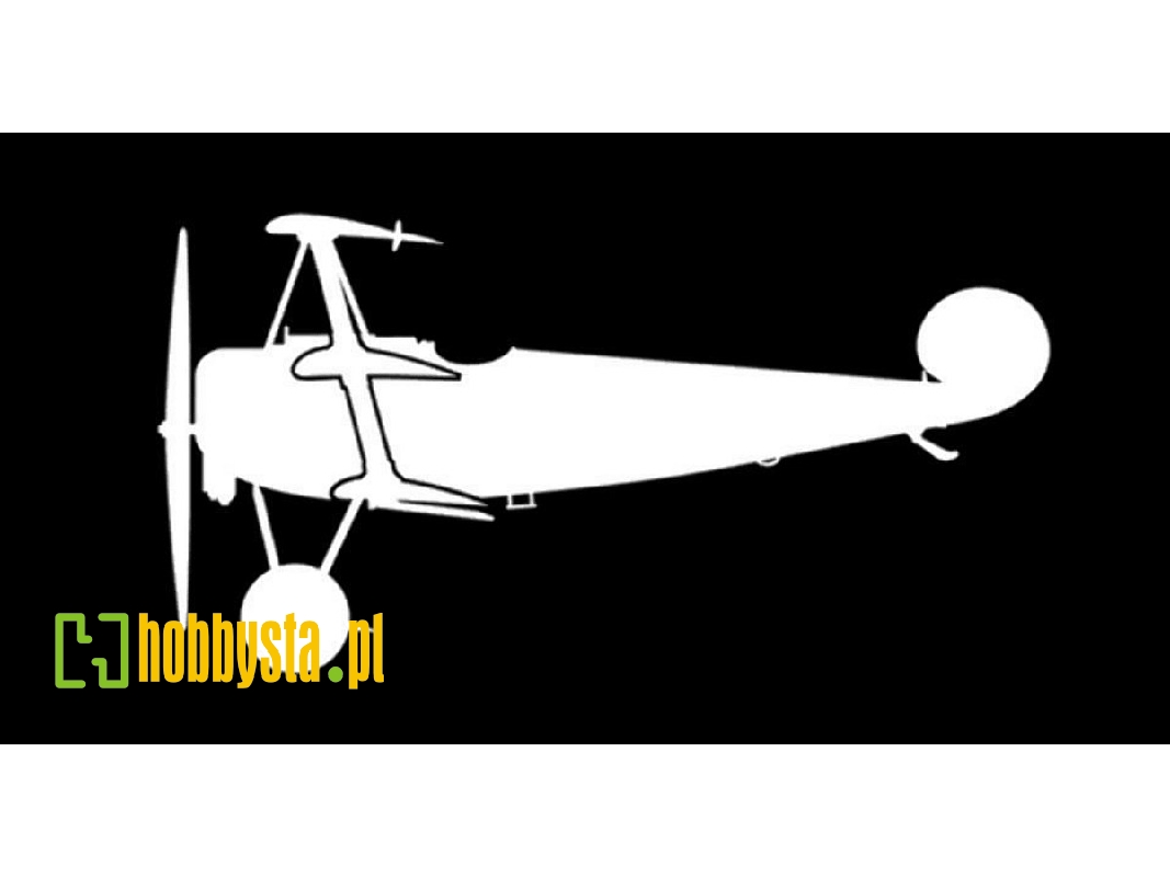 Sticker Fokker Dr.1 (15cm White) - image 1 Sticker Fokker Dr.1 (15cm White) - image 1
