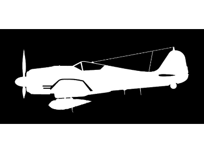 Sticker Fw 190a-8 (15cm White) - image 1