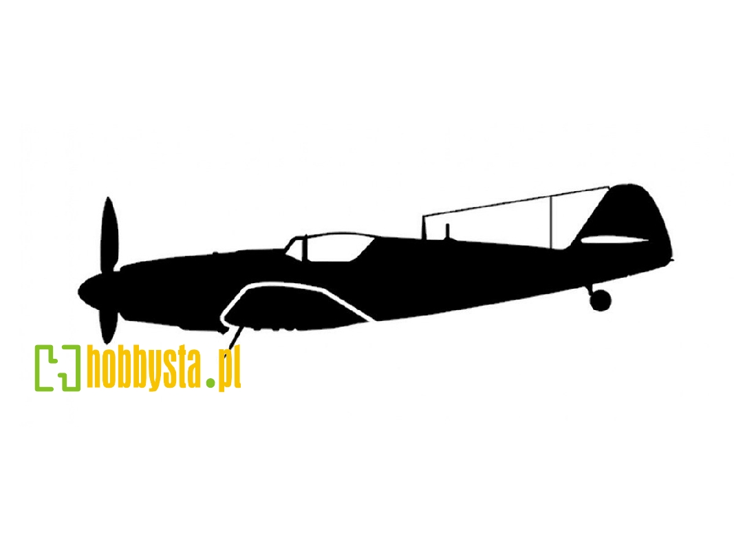 Sticker Avia S-199 2 (15cm Black) - image 1 Sticker Avia S-199 2 (15cm Black) - image 1