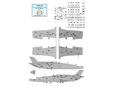 Aero L-29 Delfin - Mask For Panels (For Amk / Eduard Kits) - image 1