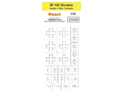 Bf 109 Slovakia Mask - image 1