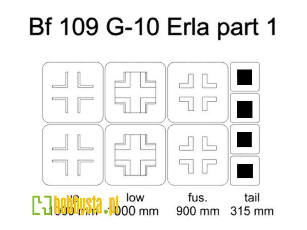 Bf 109 G-10 Erla Mask Part 1 - image 1 Bf 109 G-10 Erla Mask Part 1 - image 1