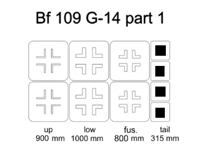 Bf 109 G-14 Mask Part 1 - image 1
