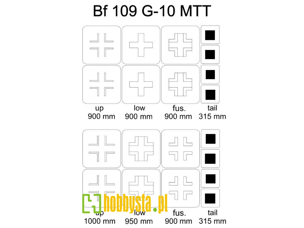 Bf 109 G-10 Mtt Mask - image 1 Bf 109 G-10 Mtt Mask - image 1
