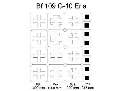 Bf 109 G-10 Erla Mask - image 1