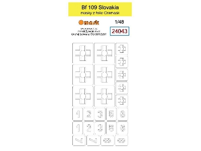 Bf 109 Slovakia Mask - image 1