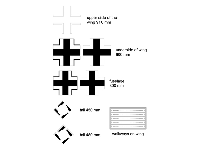 Focke-wulf Fw 190 A-6 - Masks For Crosses And Walkways - image 2