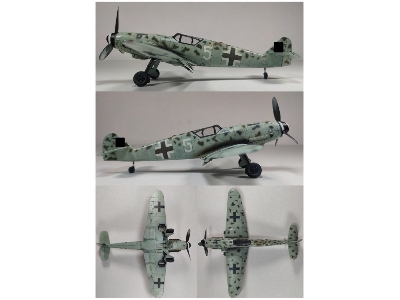 Bf 109k-4 White 5 (Masks For Crosses, Numbers And Spiral) - image 3