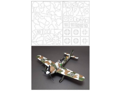 Fw 190 A-4 Nowotny Mask (For Eduard) - image 1