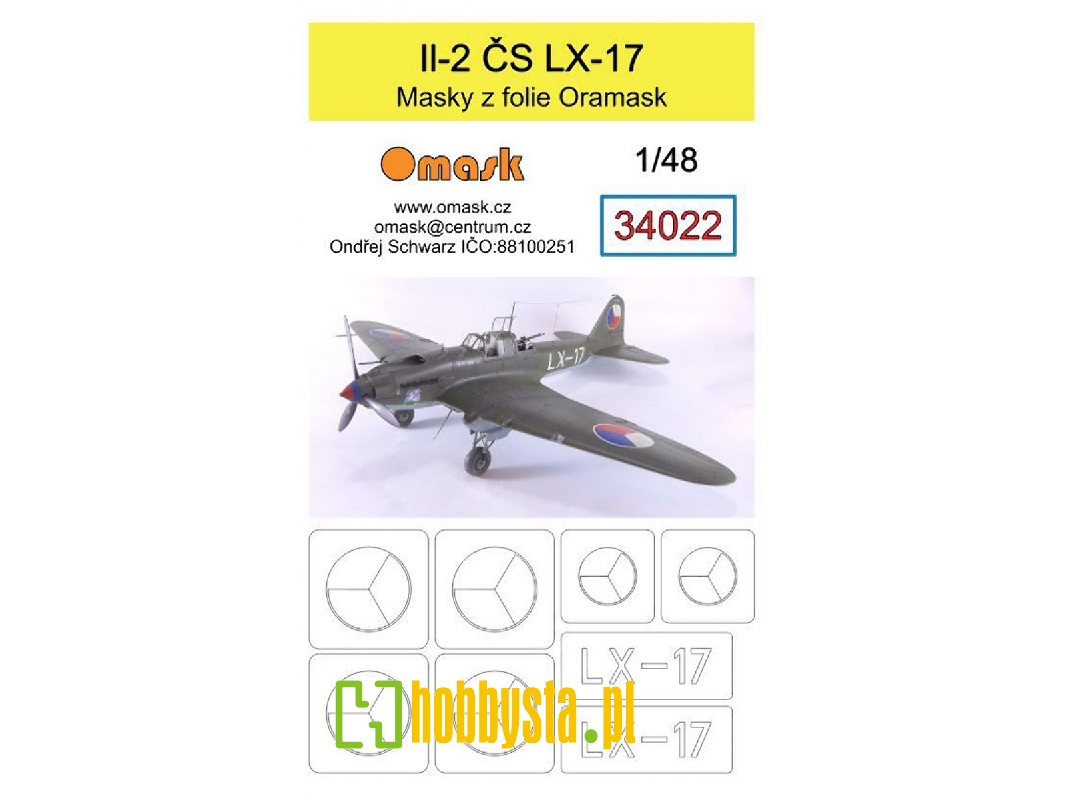 Il-2 čs Lx-17 Mask - image 1 Il-2 čs Lx-17 Mask - image 1