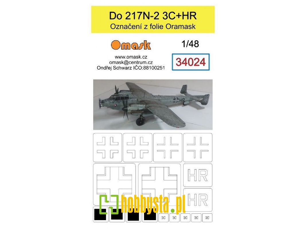 Do 217n-2 Mask (3c+hr) - image 1 Do 217n-2 Mask (3c+hr) - image 1