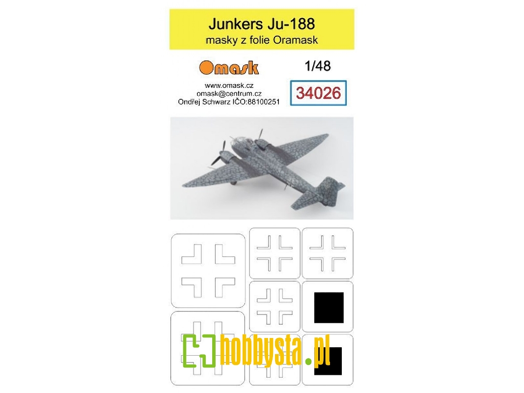 Junkers Ju-188 Mask - image 1 Junkers Ju-188 Mask - image 1