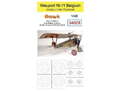 Nieuport Ni-11 Belgium Mask - image 1