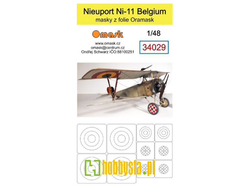 Nieuport Ni-11 Belgium Mask - image 1