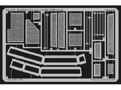 British 155mm AS-90 SPH mesh 1/35 - Trumpeter - image 1