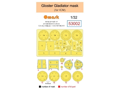 Gloster Gladiator Masks (For Icm Kits) - image 1