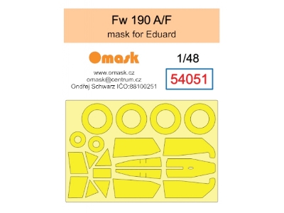 Focke-wulf Fw-190 A / F Masks (For Eduard Kits) - image 1