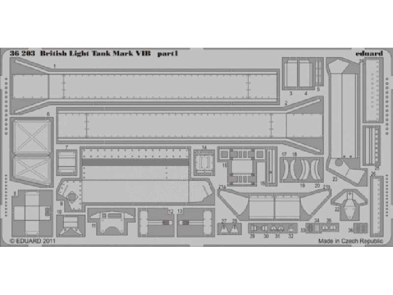 British Light Tank Mark VIB 1/35 - Vulcan - image 1