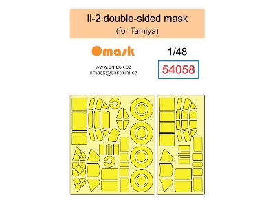 Il-2 Double Sided Mask (For Tamiya) - image 1