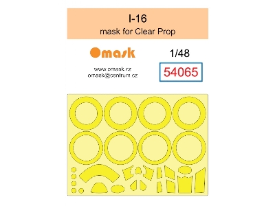 I-16 Mask (For Clear Prop) - image 1
