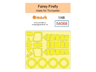 Fairey Firefly Mask (For Trumpeter 05810) - image 1